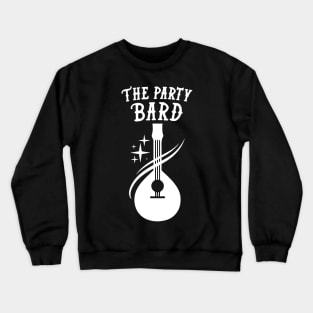 Bard Dungeons and Dragons Team Party Crewneck Sweatshirt